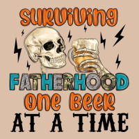 Surviving Fatherhood One Beer At A Time Urban Heavy Tee | Teevron