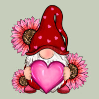 Valentines Day With Sunflowers Gnomes Ladies Tee | Teevron