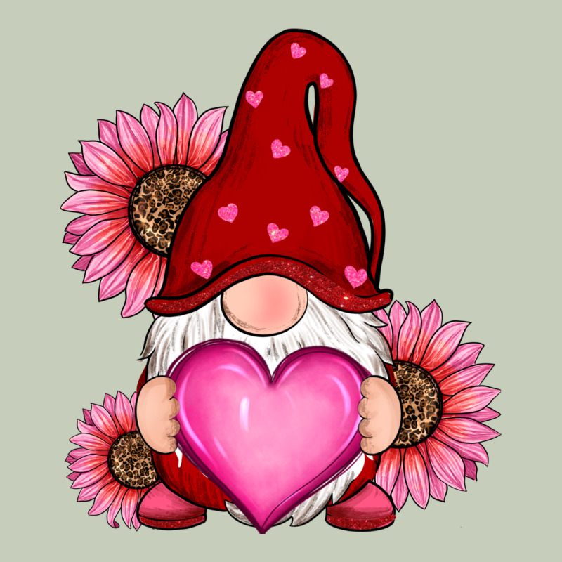 Valentines Day With Sunflowers Gnomes Ladies Tee by RanaPortraitStore | Teevron