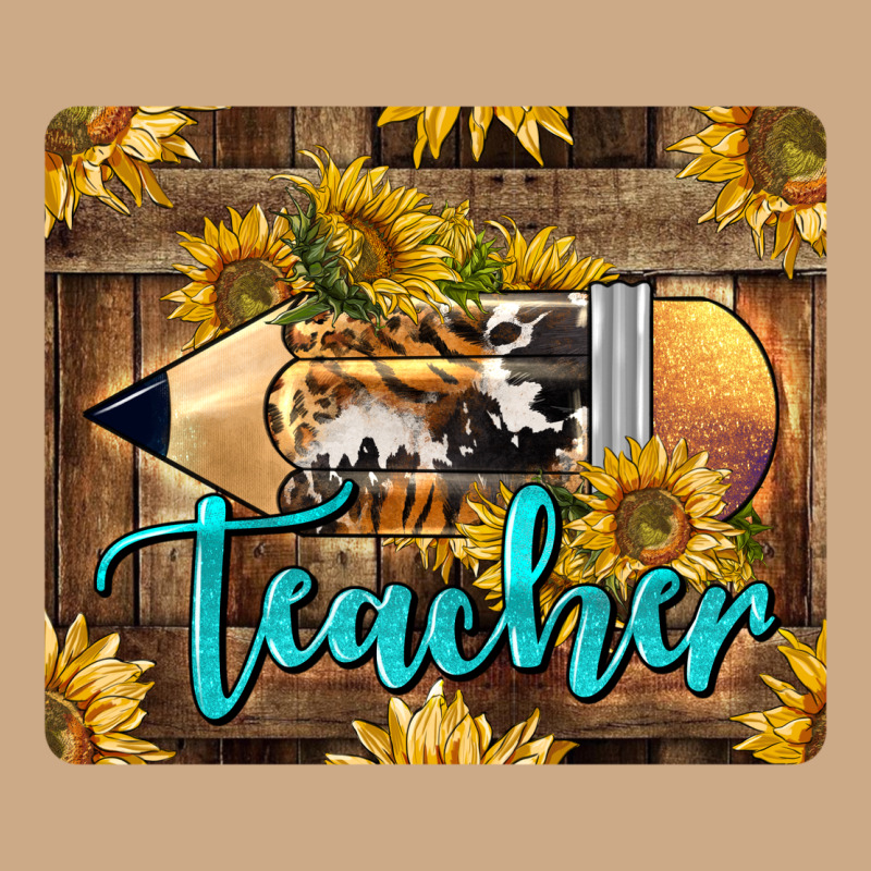 Western Teacher Pencil With Sunflowers Vintage Hoodie by LillyAllenDesigns | Teevron