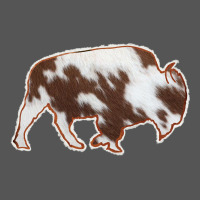 Cowhide Bison Silhouette Zipper Hoodie | Teevron
