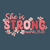 She Is Strong Proverbs 31 25 Urban Heavy Tee | Teevron