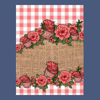 Valentines Day Burlap Background Vintage Hoodie | Teevron