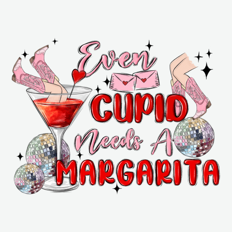 Even Cupid Need A Margarita Urban Heavy Tee by MaliasSmallBusiness | Teevron