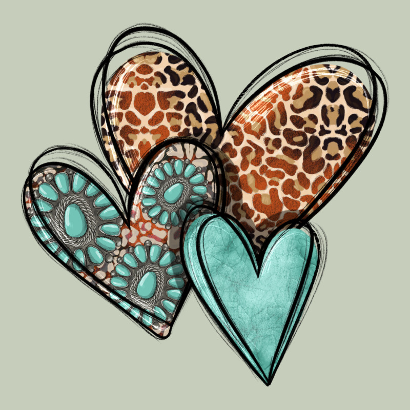 Western Love Hearts Classic Tee by MaliasSmallBusiness | Teevron
