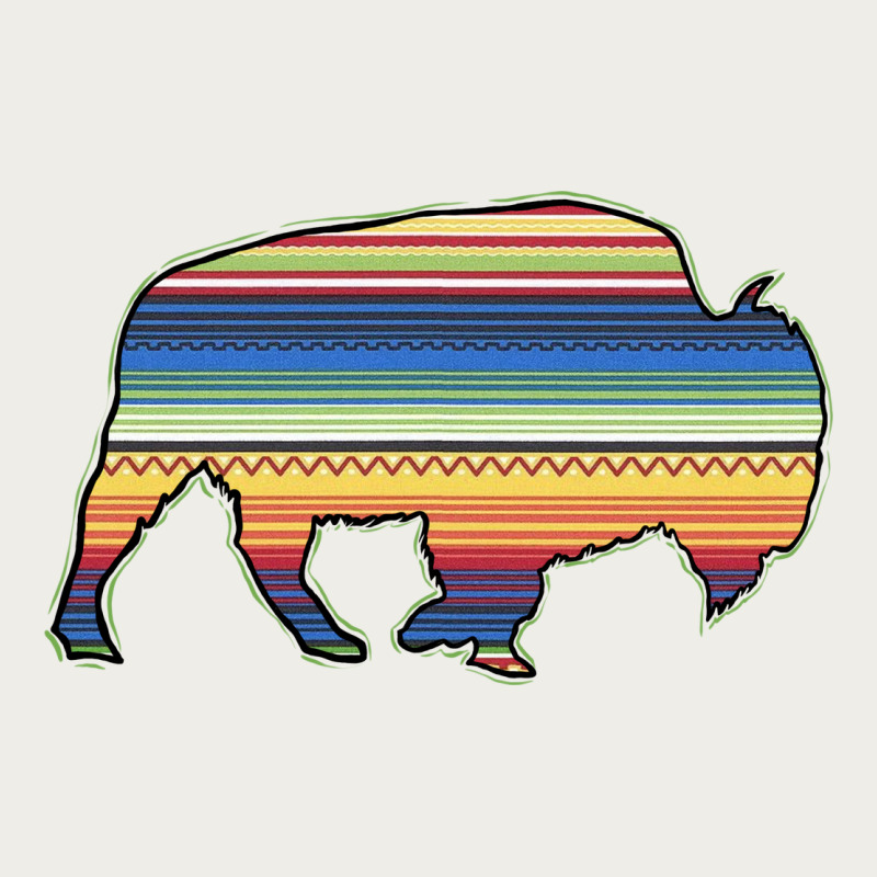 Aztec Bison Silhouette Zipper Hoodie by Bettercallsaul | Teevron
