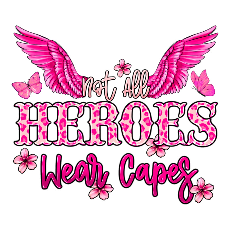 Not All Heroes Wear Capes Cancer Awareness Heavyweight Hoodie by HowdyJamesFarm | Teevron