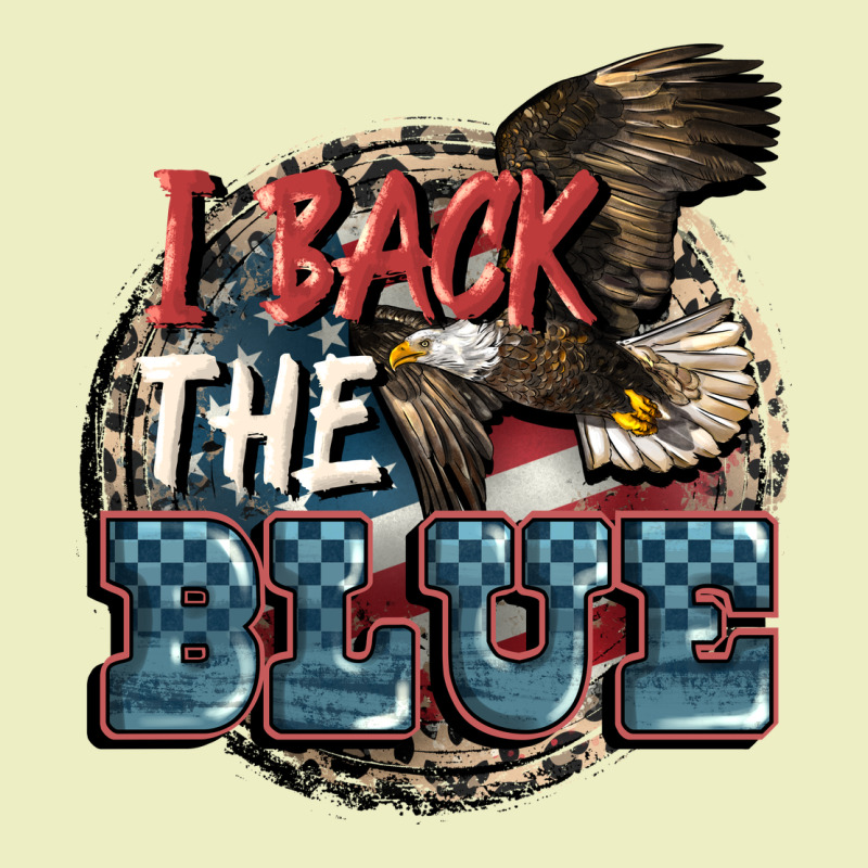 I Back The Blue Urban Hoodie by FaDigitalArtStudio | Teevron