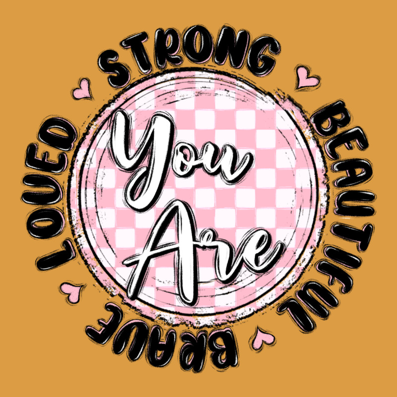 You Are Strong Urban Heavy Tee by MaliasSmallBusiness | Teevron