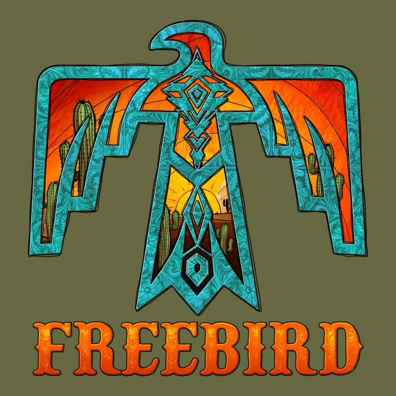 Thunderbird Freebird Long Sleeve Tee by JahusDesignShop | Teevron