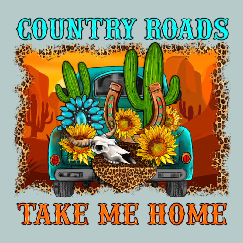Country Roads Take Me Home Heavy Core Tee by HRA Design Shop | Teevron