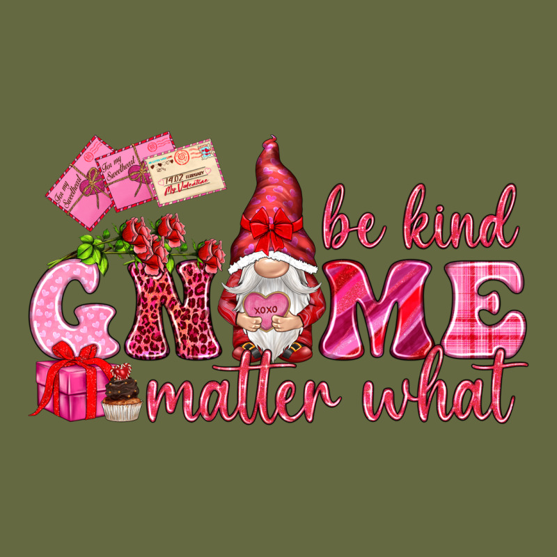 Be Kind Gnome Matter What Long Sleeve Tee by NancyCooperArtShop | Teevron