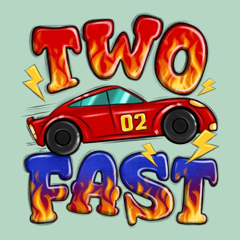 Two Fast Boys Birthday Racing Car Classic Tee by MaliasSmallBusiness | Teevron