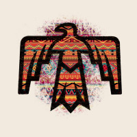 Red Aztec Thunderbird Zipper Hoodie | Teevron
