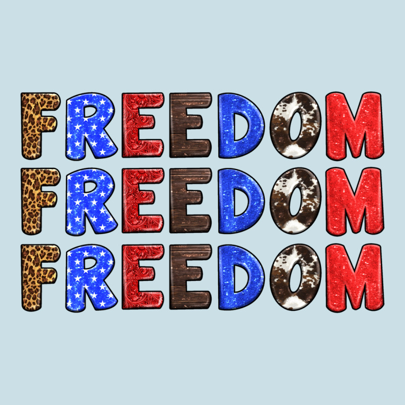 4th Of July Freedom Ladies Tee by HRA Design Shop | Teevron