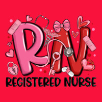 Rn Registered Nurse Valentines Day Classic Tee | Teevron