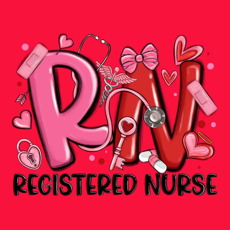 Rn Registered Nurse Valentines Day Classic Tee by MaliasSmallBusiness | Teevron