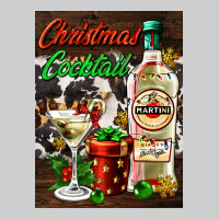 Christmas Cocktail Martini  Air Freshener Premium Tee | Teevron