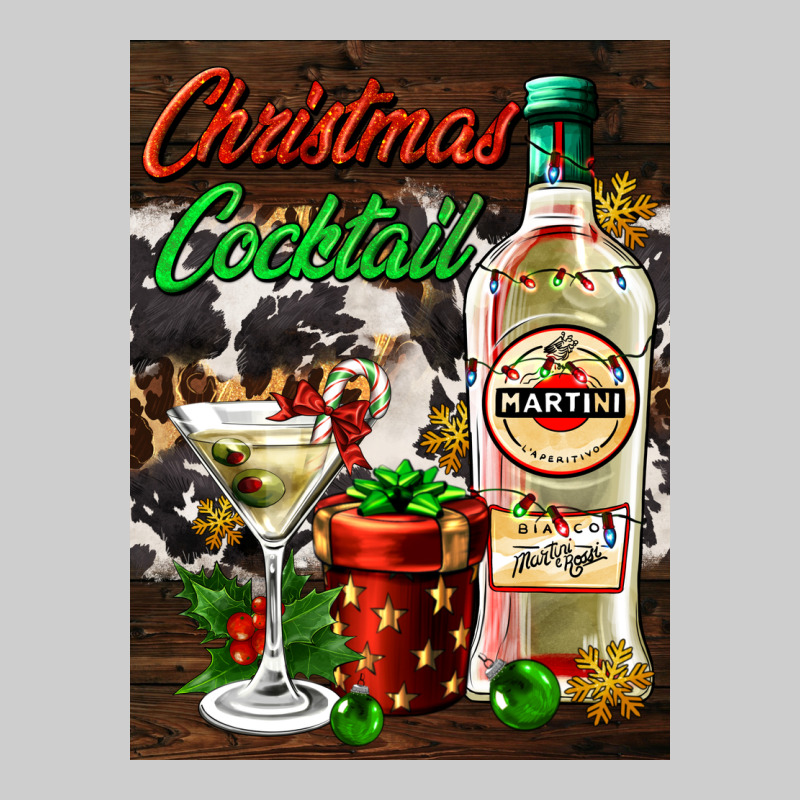 Christmas Cocktail Martini  Air Freshener Premium Tee by AdoDesignShop | Teevron