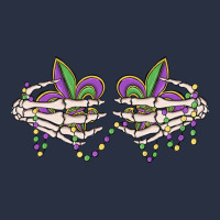 Skeleton Hands Mardi Gras Heavyweight Sweatshirt | Teevron