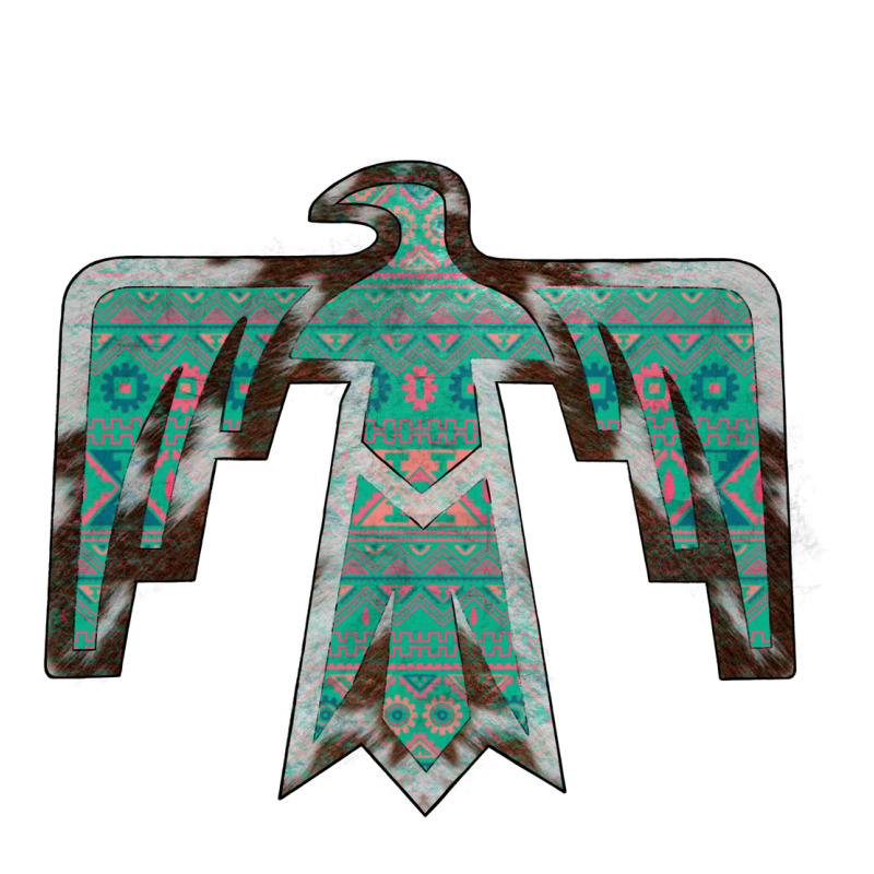 Cowhide Aztec Thunderbird Zipper Hoodie by Bettercallsaul | Teevron