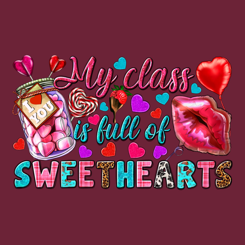 My Class Is Full Of Sweethearts Long Sleeve Tee by NancyCooperArtShop | Teevron
