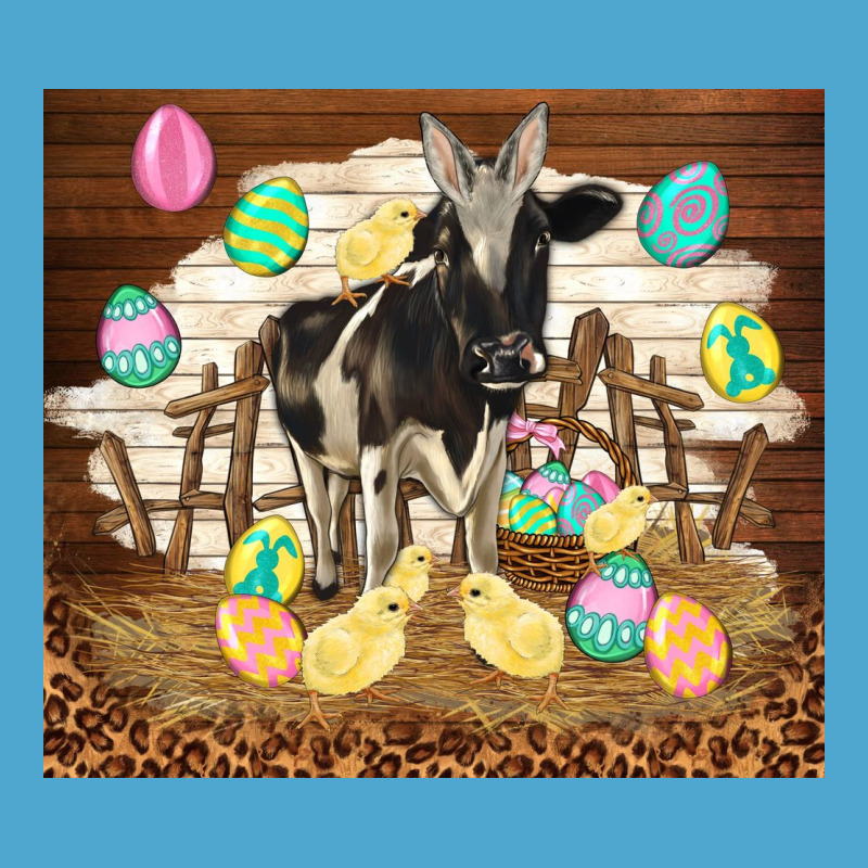 Cow And Chick Easter Premium Hoodie by TumblerDesignByShophia | Teevron