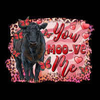 You Moo Ve  Me Black Angus Ladies Tee | Teevron