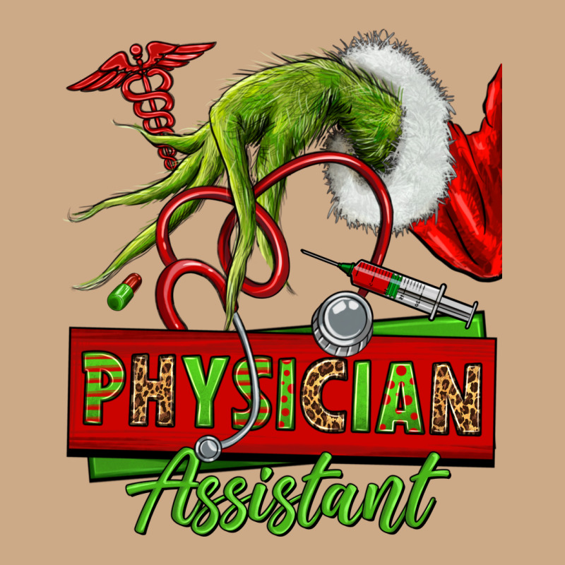 Christmas Character Hand Physician Assistant Vintage Hoodie by NancyCooperArtShop | Teevron