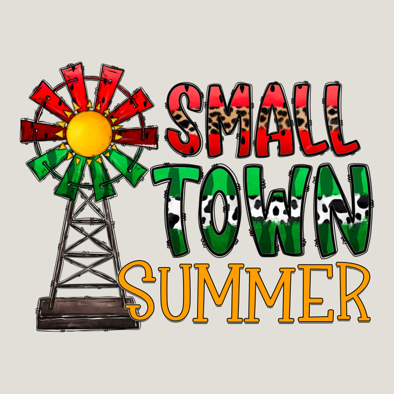 Small Town Summer Heavy Core Tee by CowhideDigitalArt | Teevron