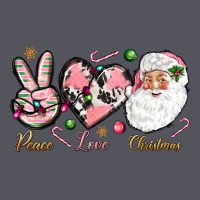 Pink Peace Love Christmas Vintage Hoodie | Teevron
