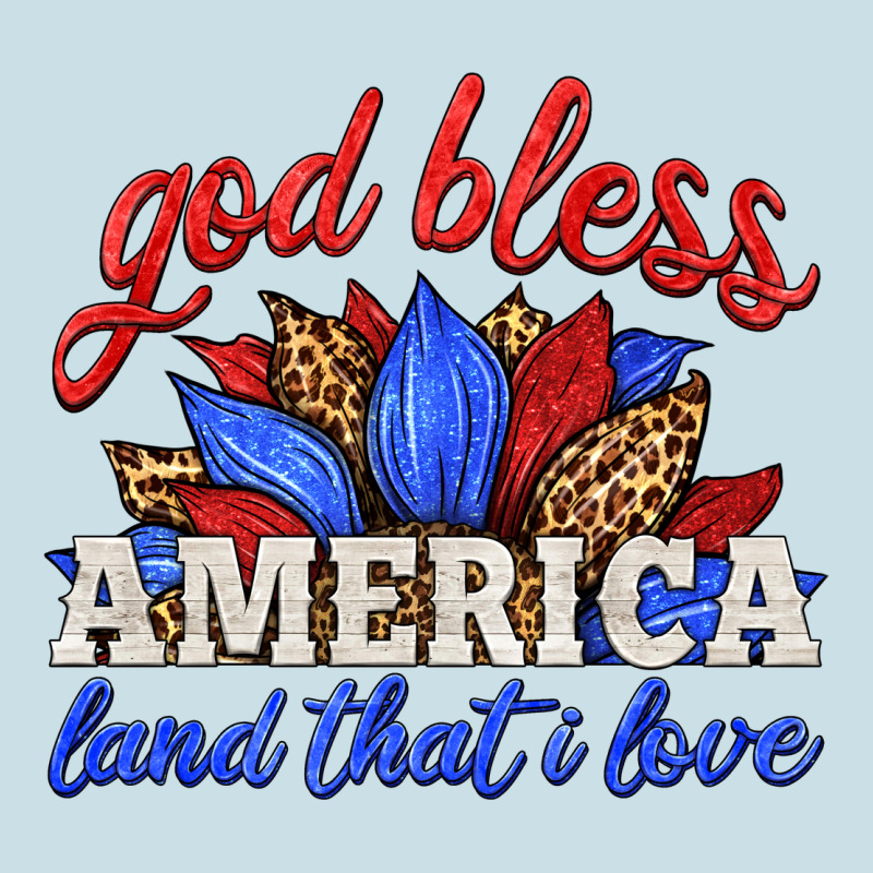 God Bless America Land That I Love Ladies Tee by HRA Design Shop | Teevron