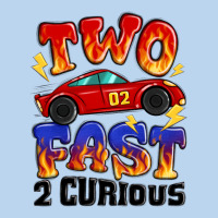 Two Fast Two Curious Boys Birthday Racing Car Classic Tee | Teevron