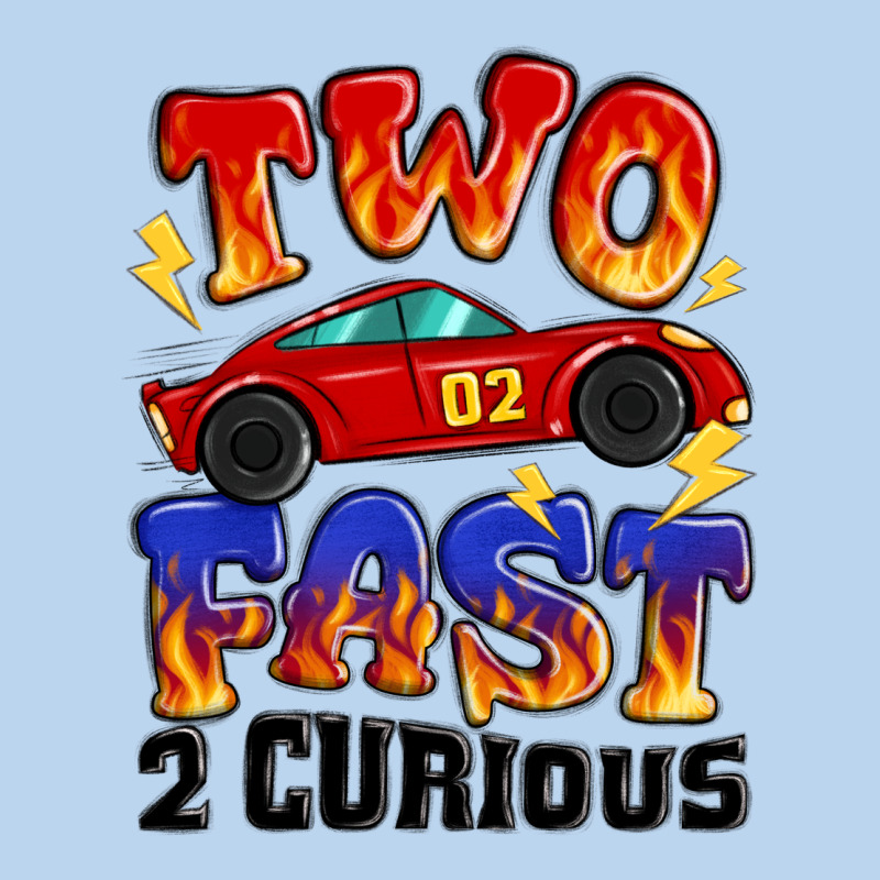 Two Fast Two Curious Boys Birthday Racing Car Classic Tee by MaliasSmallBusiness | Teevron