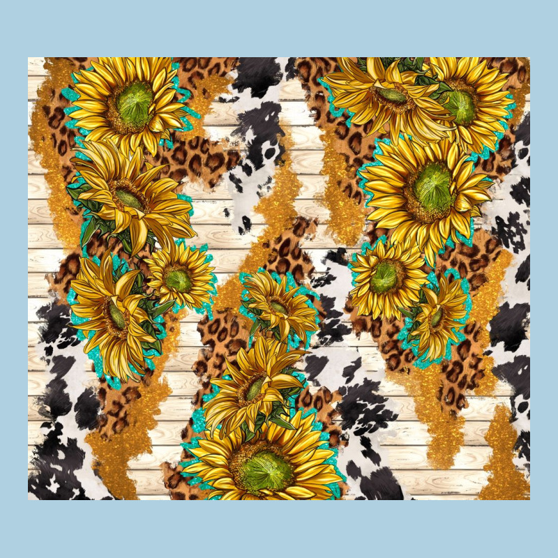 Sunflowers With Patterns Premium Hoodie by TumblerDesignByShophia | Teevron
