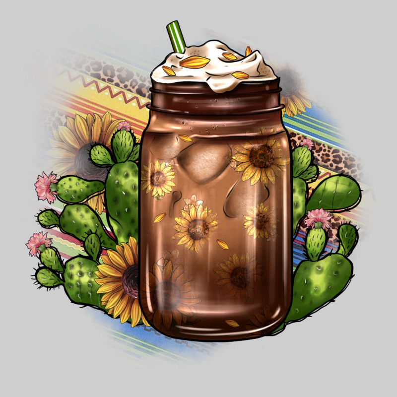Sunflower Coffee Cup Cactus Premium Tee by JahusDesignShop | Teevron