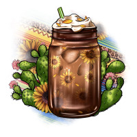 sunflower coffee cup cactus | Teevron