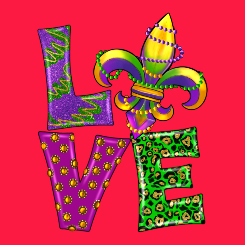 Mardi Gras Love Zipper Hoodie by RanaPortraitStore | Teevron