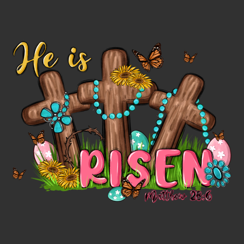 He Is Risen Urban Heavy Tee by MaliasSmallBusiness | Teevron