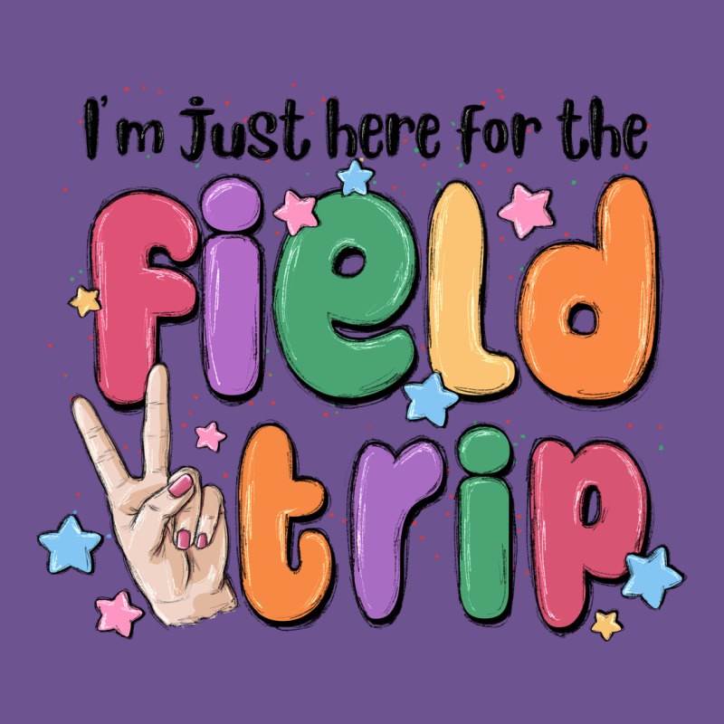 I'm Just Here For The Field Trip Vintage Tee by MaliasSmallBusiness | Teevron