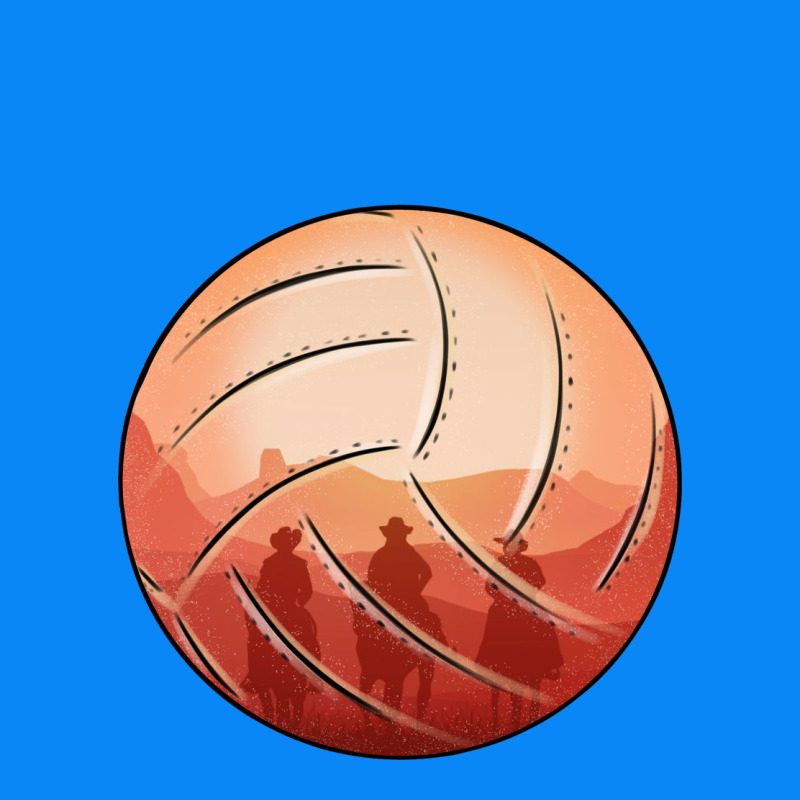Cowboy Sunset Volleyball Zipper Hoodie by Bettercallsaul | Teevron