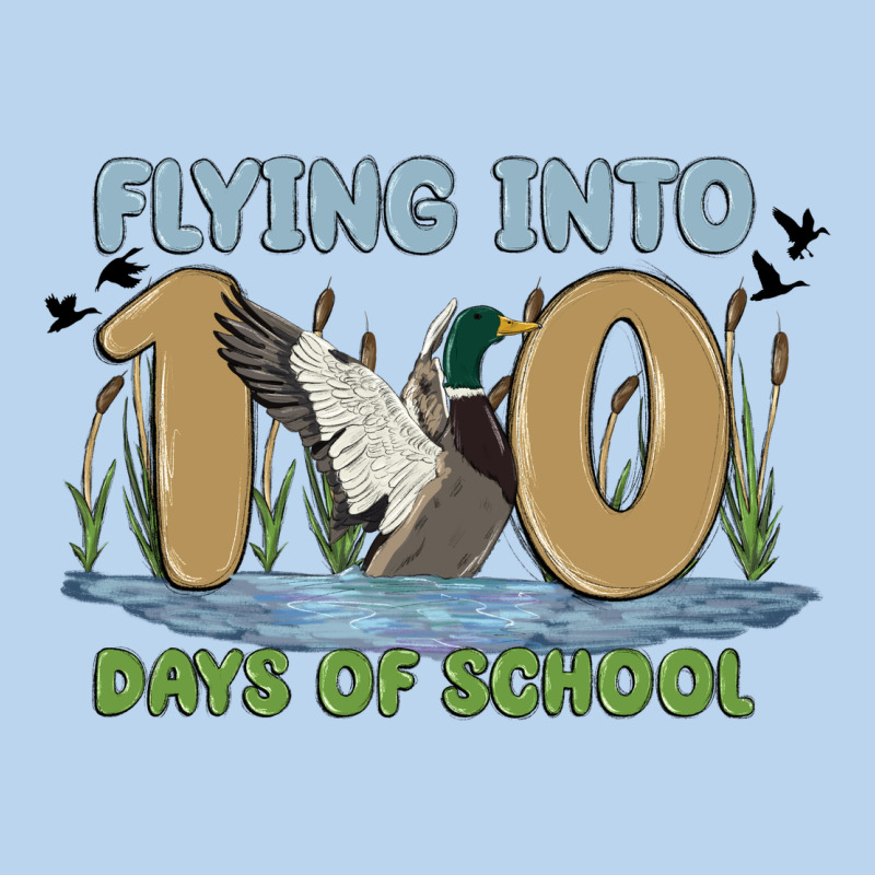 Flying Into 100 Days Of School Classic Tee by MaliasSmallBusiness | Teevron