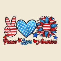 Peace Love America Ladies Tee | Teevron