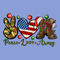 Peace Love Army Christmas Long Sleeve Tee | Teevron