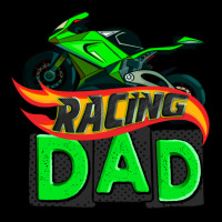 Racing Dad With Racing Motorcycle Premium Tee | Teevron