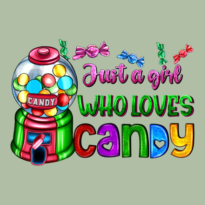 Just A Girl Who Loves Candy Urban Heavy Tee by AdoDesignShop | Teevron