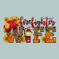 Firefighter Wife With Hat Sunflowers Heavy Core Tee | Teevron
