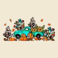 Fall Cactus Pumpkin Truck Premium Tee | Teevron