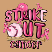 Strike Out Cancer Baseball Vintage Tee | Teevron