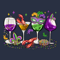 Mardi Gras Wine Glasses Heavyweight Sweatshirt | Teevron